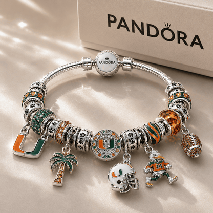 MHC Silver Charm Bracelet Set NTTB